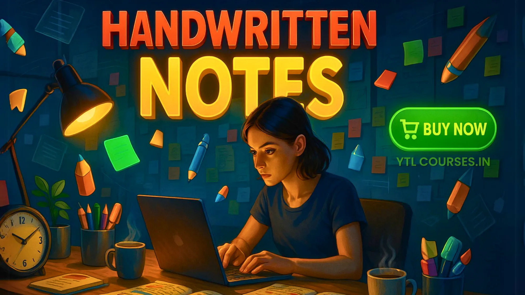 Boost Your Exam Marks: Buy Handwritten Notes from YTL Courses